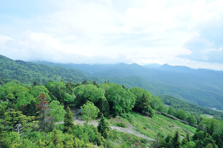 志賀高原の山々