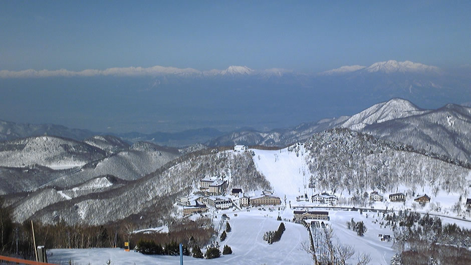 志賀高原の冬景色